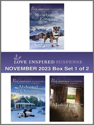 cover image of Love Inspired Suspense November 2023--Box Set 1 of 2